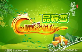 粽香龙精品粽香广告设计psd源文件